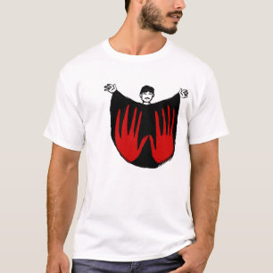 Camiseta O Manos MESTRE: As mãos do t-shirt do destino