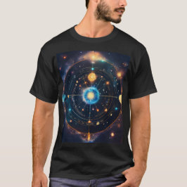Camiseta O Mapa Cósmico: Um Conto de Estrelas e Destino