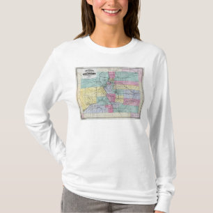 Camiseta O mapa de Thayer de Colorado