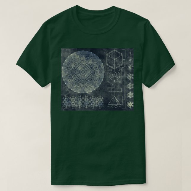 Camiseta O Mapa Universal (Frente do Design)