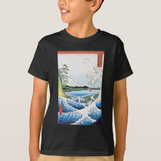 Camiseta O mar em Satta na província de Suruga