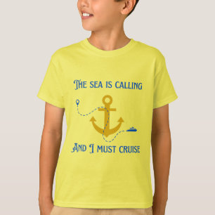 Camiseta O Mar Está Chamando Cruzeiro