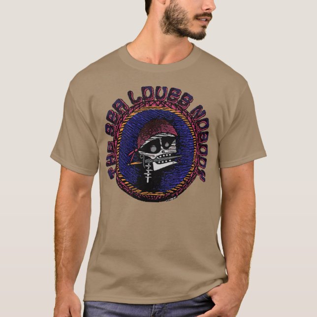 Camiseta O Mar Não Ama Ninguém (Frente)