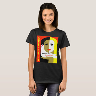 Camiseta O março das mulheres em Washington 2017