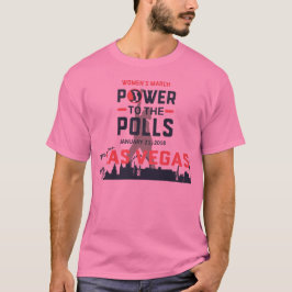 Camiseta O março Las Vegas das mulheres - T básico