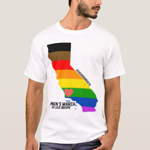 Camiseta O março SLO das mulheres - LGBTQ