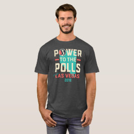 Camiseta O março T escuro de Las Vegas das mulheres -