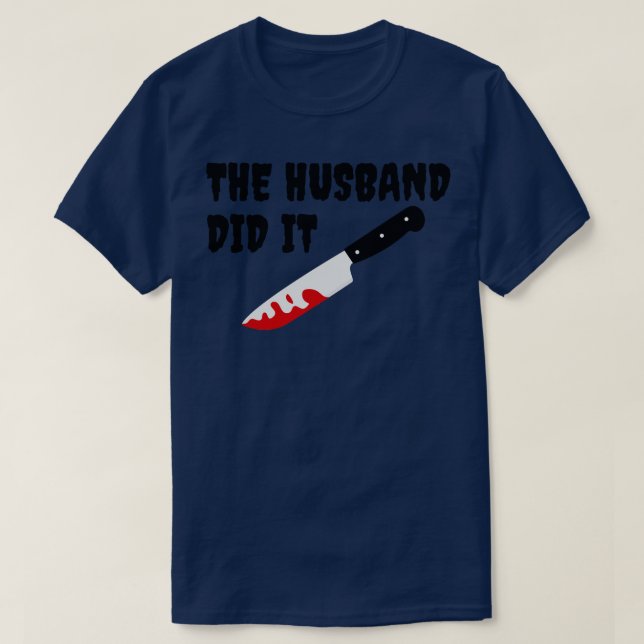 Camiseta O Marido Fez 3 (Frente do Design)