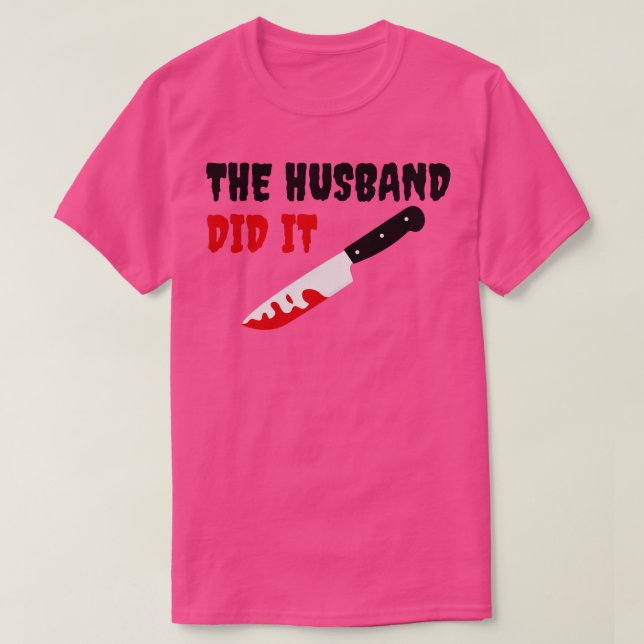 Camiseta O Marido Fez 4 (Frente do Design)