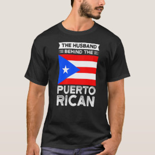 Camiseta o marido por trás do porto-riquenho P