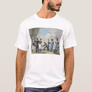 Camiseta O marinho austríaco real imperial novo após a