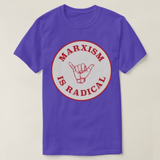 Camiseta O Marxismo É Radical (Frente do Design)