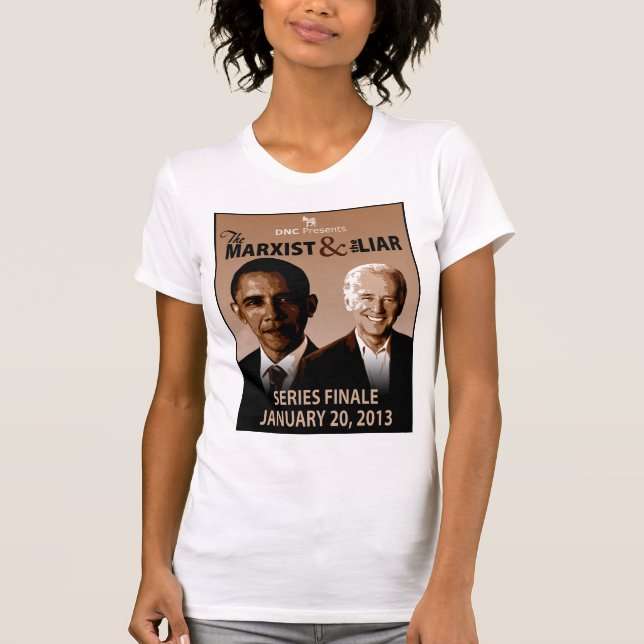 Camiseta O marxista e o mentiroso (Frente)