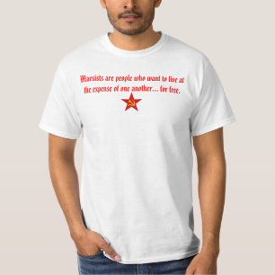 Camiseta O marxista quer viver para livre