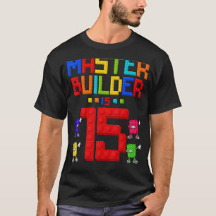 Camiseta O Master Builder é o antigo 15 de prédio de 15 ano