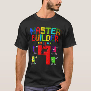 Camiseta O Master Builder tem 9 anos de idade no edifício 9