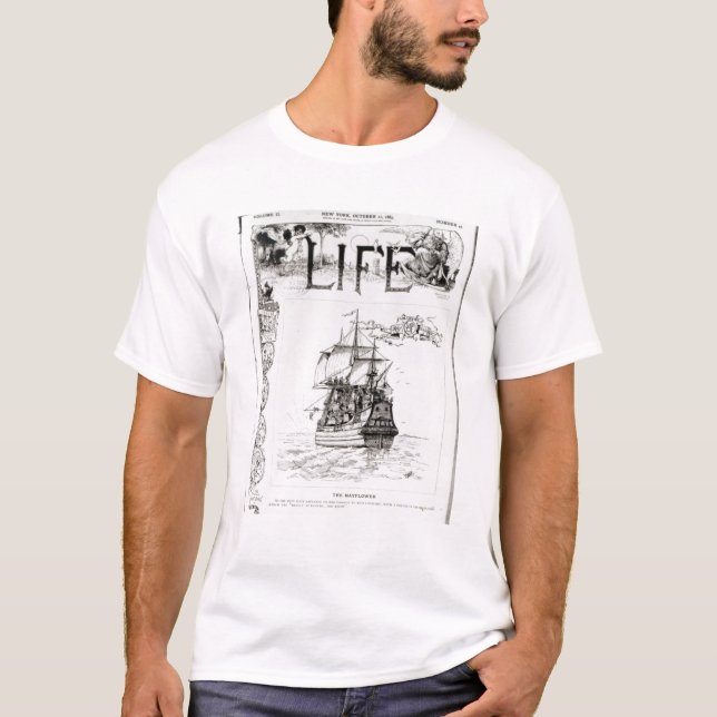 Camiseta O Mayflower, capa 'de Life (Frente)