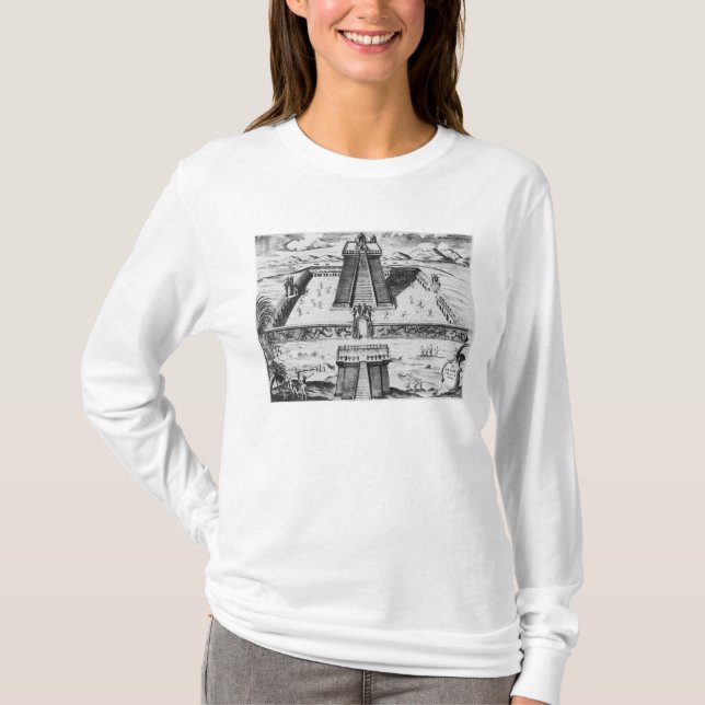 Camiseta O Mayor de Templo em Tenochtitlan (Frente)