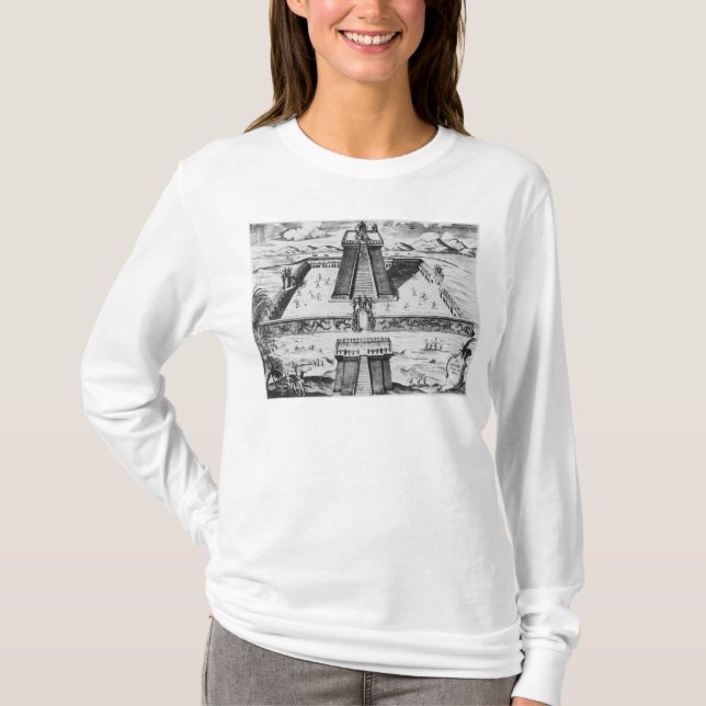 Camiseta O Mayor de Templo em Tenochtitlan (Frente)