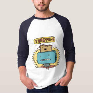 Camiseta O médio de Toastie-O sleeved o tshirt