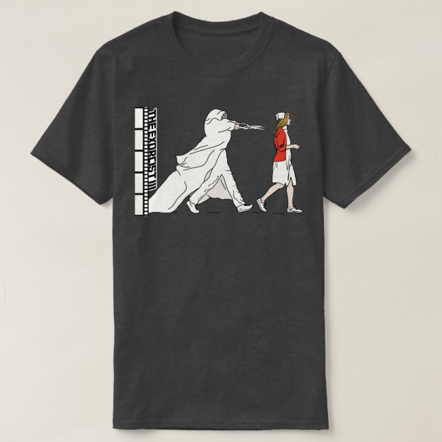 Camiseta O Medo Icônico t III (Frente do Design)
