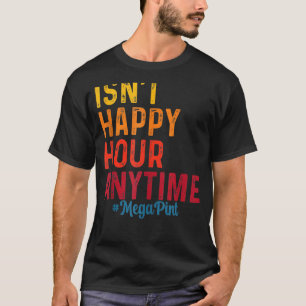 Camiseta O Mega Ponto 8 não é feliz a qualquer momento