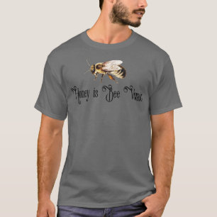 Camiseta o mel é o vômito das abelhas