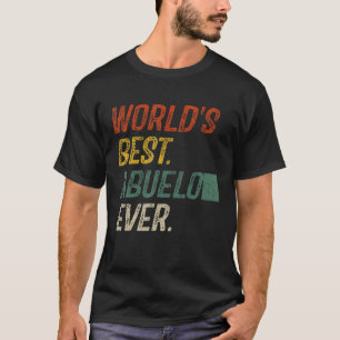 Camiseta O Melhor Abuelo Eterno Pai do Mundo
