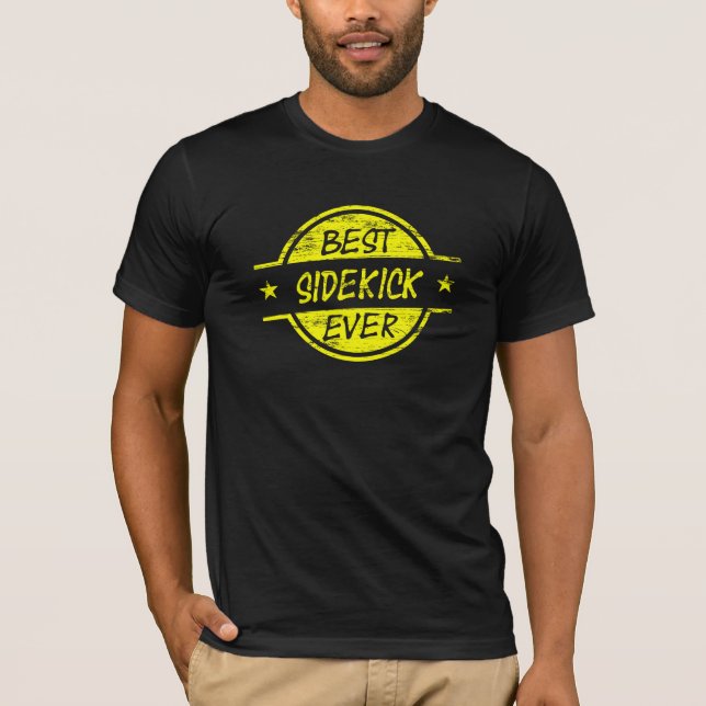 Camiseta O melhor amarelo do ajudante nunca (Frente)