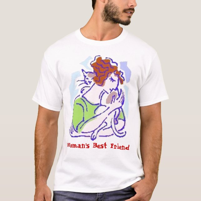 Camiseta O melhor amigo da mulher (Frente)