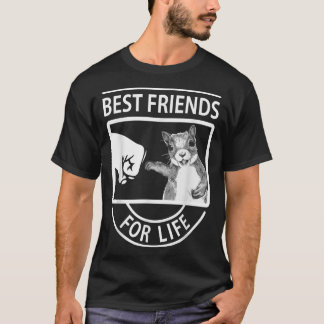 Camiseta O Melhor Amigo De Esquilo Para A Vida