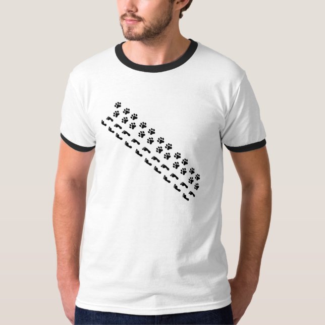 Camiseta O melhor amigo do homem (Frente)