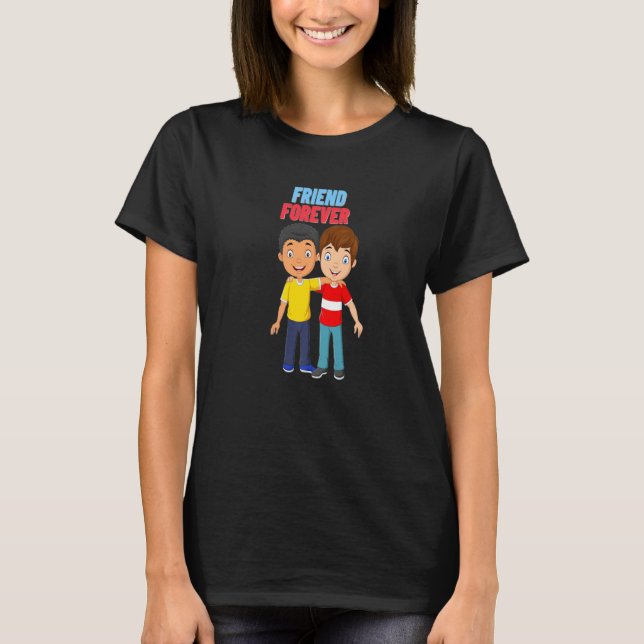 Camiseta o melhor amigo é para sempre (Frente)