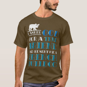 Camiseta O melhor animal de estimação francês Buldogue fran
