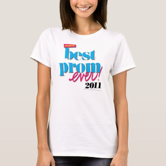 Camiseta O melhor Aqua do baile de formatura nunca - (Frente)