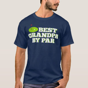 Camiseta O melhor avô de Par Funny Golf Dia de os pais