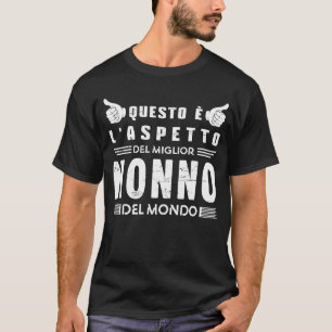 Camiseta O melhor avô do mundo parece o dia dos pais
