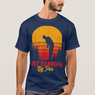 Camiseta O Melhor Avô Do Par Golf, Presente Para Homens