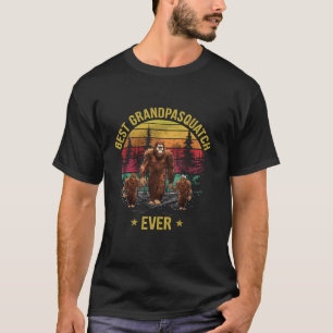 Camiseta O Melhor Avô Esquadrão De Pé Grande E Engraçado Pa