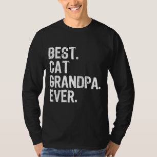 Camiseta O Melhor Avô Gato, Um Dia de os pais Legal.