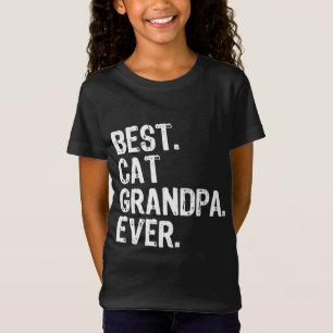 Camiseta O Melhor Avô Gato, Um Dia de os pais Legal.