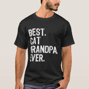 Camiseta O Melhor Avô Gato, Um Dia de os pais Legal.