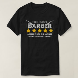 Camiseta O Melhor Barbeiro Engraçado