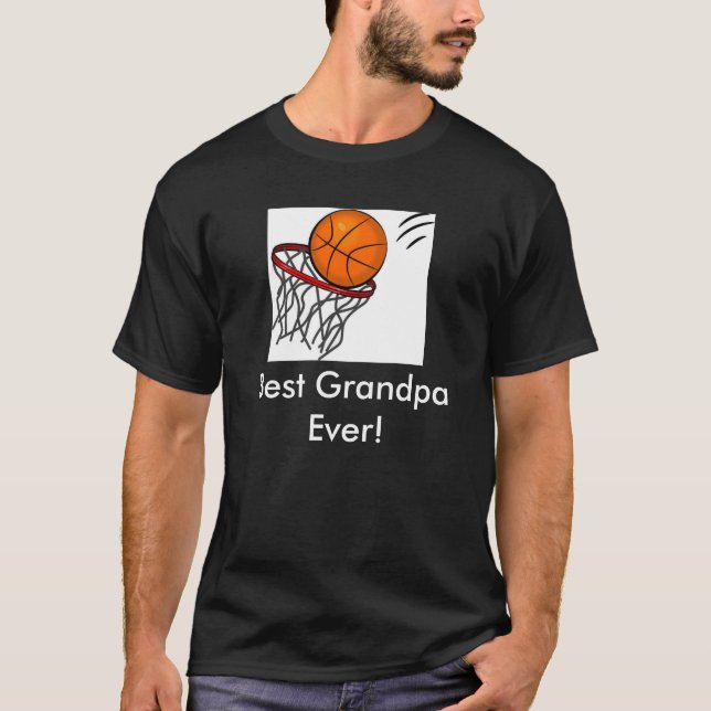 Camiseta O melhor basquetebol do Vovô (Frente)