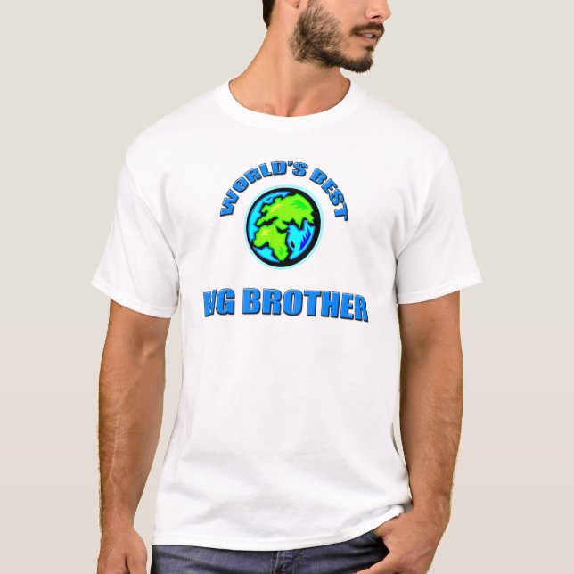Camiseta O melhor big brother do mundo (Frente)