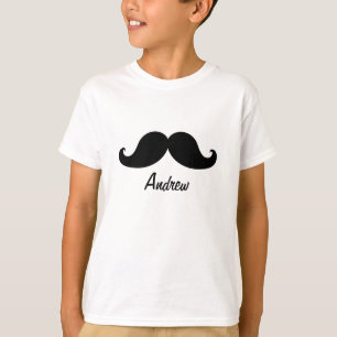 CAMISETA O MELHOR BIGODE PRETO PERSONALIZADO