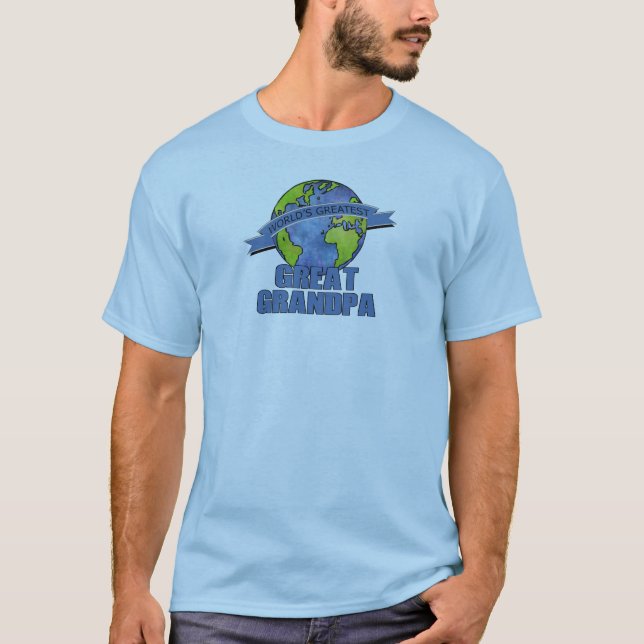 Camiseta O Melhor Bisavô do Mundo (Frente)