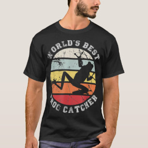 Camiseta O melhor caçador de Sapos sapos do mundo