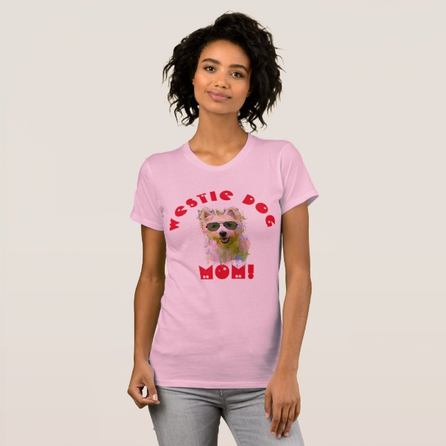 Camiseta O melhor cachorro que mamãe já passou (Frente Completa)
