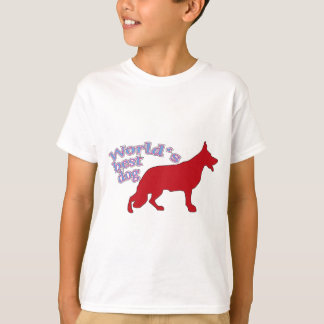 Camiseta O melhor cão do mundo